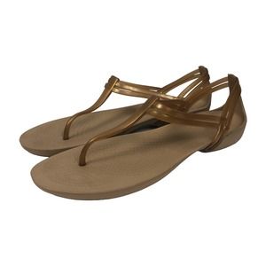 Crocs Isabella T Strap Sandal Women's Sz 9